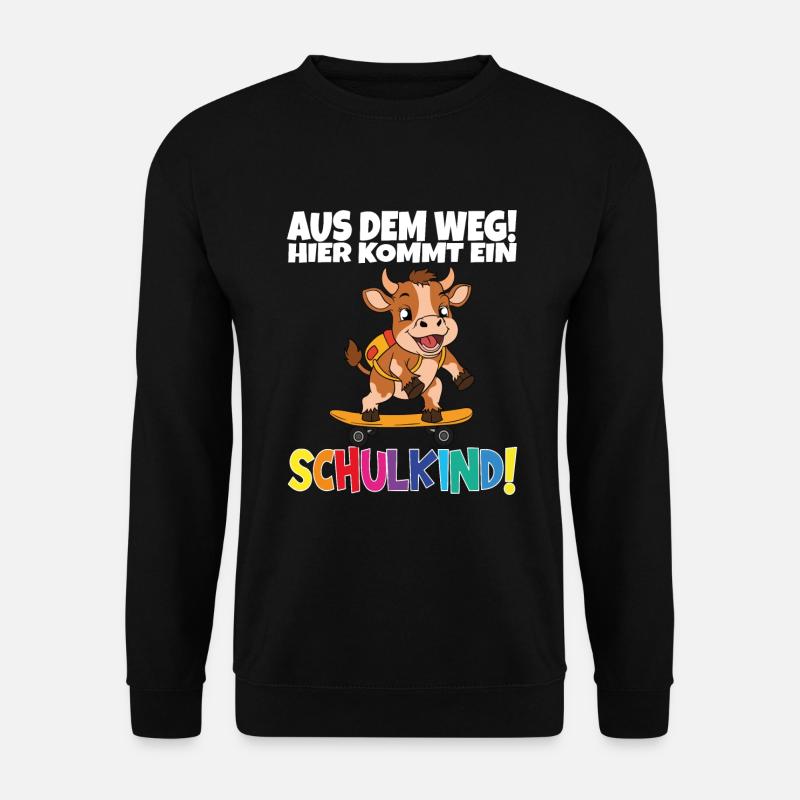 Schulkind 2024 Einschulung Schulanfang - Unisex Pullover - Schwarz