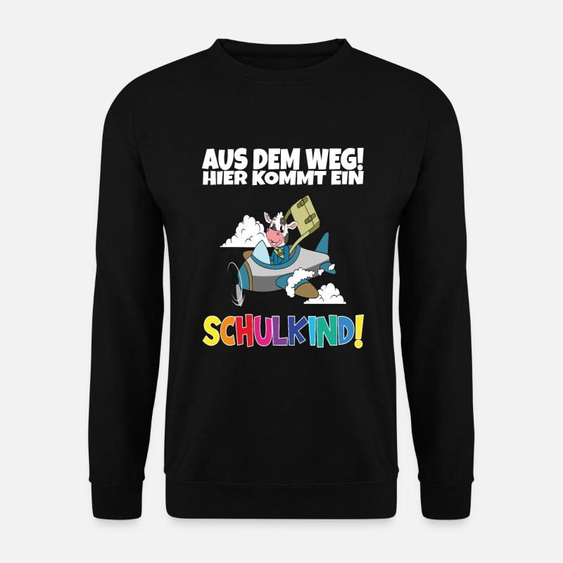 Schulkind 2024 Einschulung Schulanfang - Unisex Pullover - Schwarz