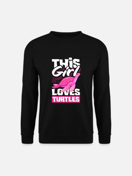 Turtle Sea Turtle Gift - Unisex Sweatshirt - black