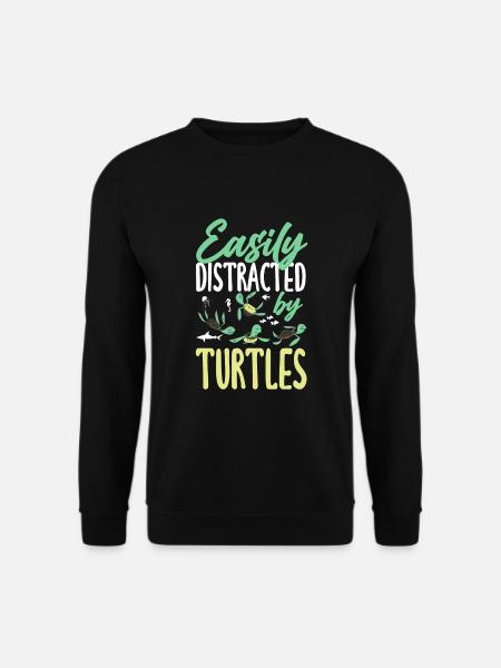 Turtle Sea Turtle Gift - Unisex Sweatshirt - black