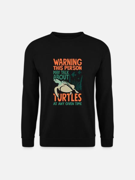 Turtle Sea Turtle Gift - Unisex Sweatshirt - black