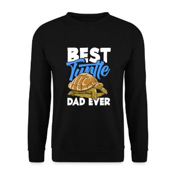 Tortue Tortue Mer Cadeau - Sweat-shirt Unisexe - noir - Devant - Alina (178cm) & Michal (187cm)