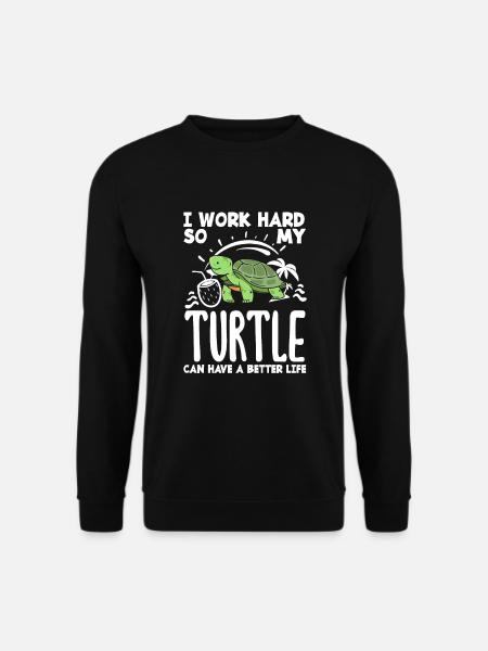 Turtle Sea Turtle Gift - Unisex Sweatshirt - black