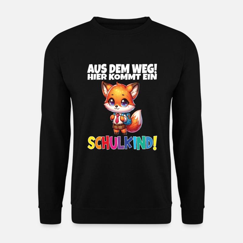 Schulkind 2024 Einschulung Schulanfang - Unisex Pullover - Schwarz