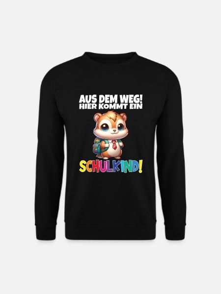 Écolier 2024 entrant à l'école - Sweat-shirt Unisexe - noir