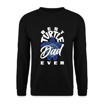Tortue Tortue Mer Cadeau - Sweat-shirt Unisexe - noir - Devant - Alina (178cm) & Michal (187cm)