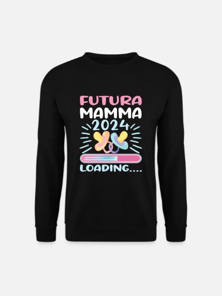 Super Mamma 2024 Loading - Unisex Sweatshirt - black