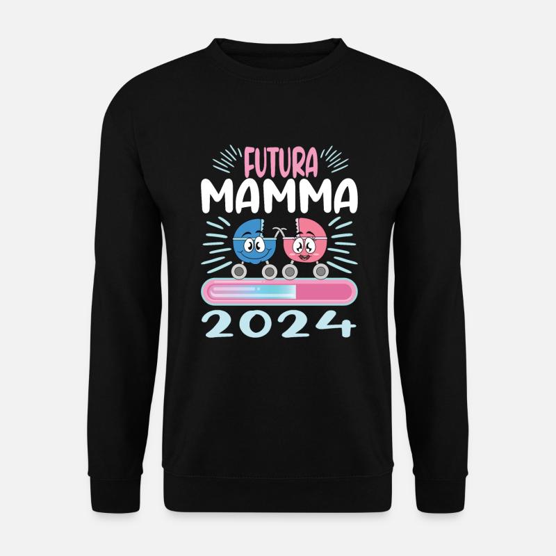 Super Mamma 2024 Loading - Unisex Pullover - Schwarz
