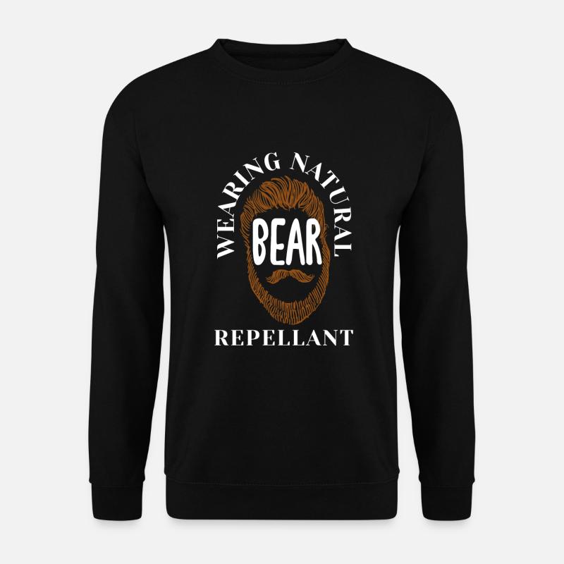 Bartpflege Bart Liebhaber Männer Bart - Unisex Pullover - Schwarz