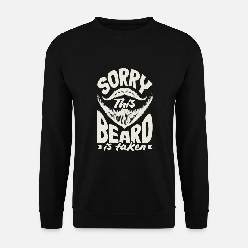 Bartpflege Bart Liebhaber Männer Bart - Unisex Pullover - Schwarz