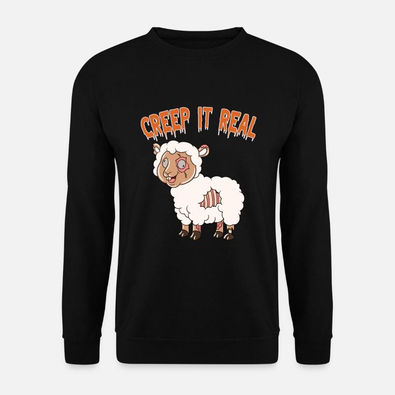 Cute Halloween Ghost Halloween - Unisex Sweatshirt - black
