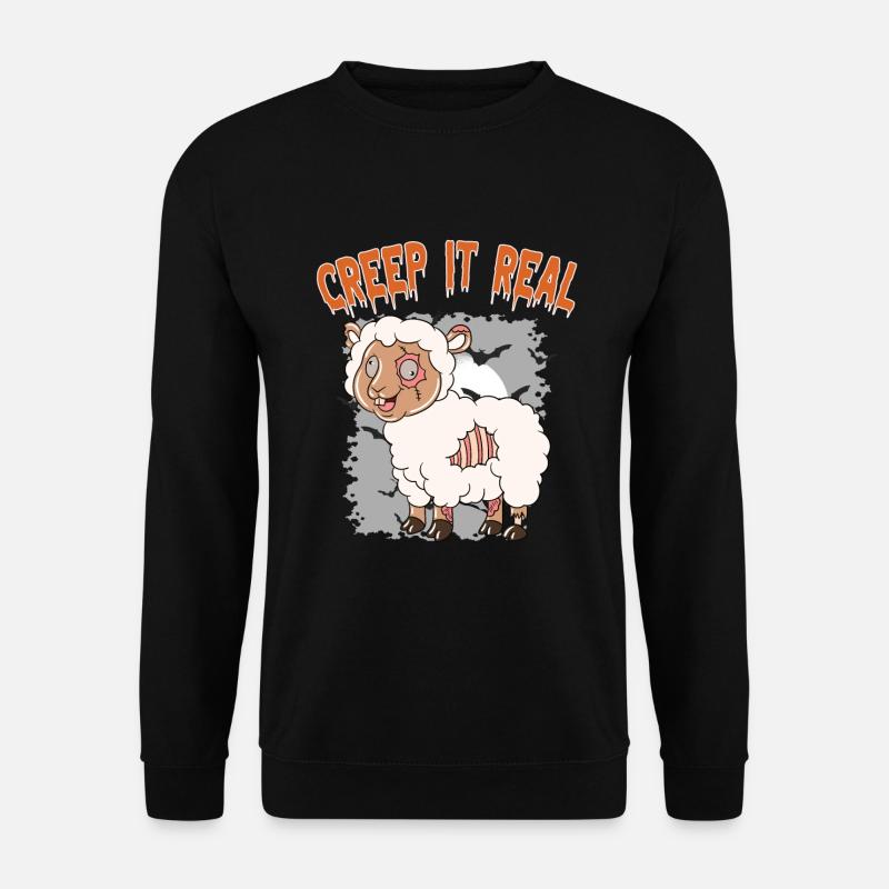 Cute Halloween Ghost Halloween - Unisex Sweatshirt - black