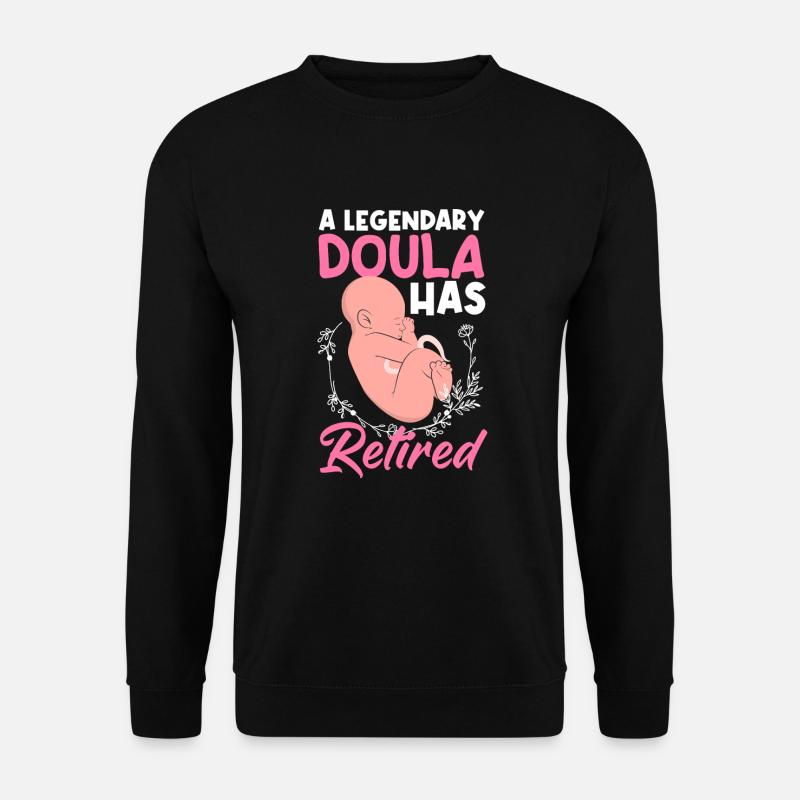 Doula Gift Doula Doulas - Unisex Sweatshirt - black