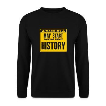 Lustiges Lehrer Lehrerinnen Geschenk - Unisex Pullover - Schwarz - Vorne - Alina (178cm) & Michal (187cm)
