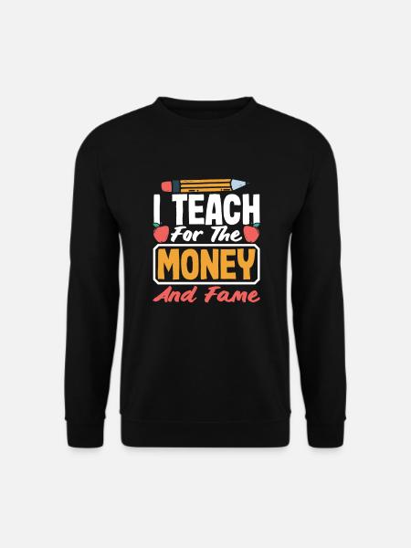 Funny Teacher Teacher Gift - Unisex Sweatshirt - black