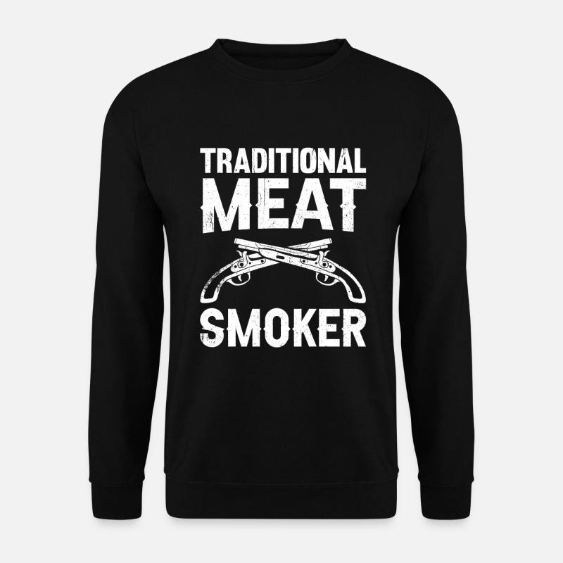Vorderlader Muzzleloader Muzzle Loading - Unisex Pullover - Schwarz