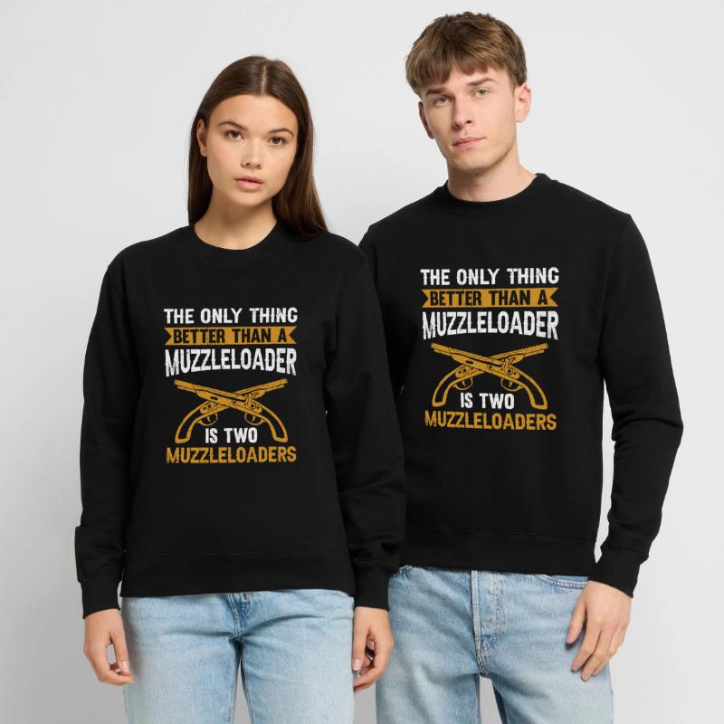 Vorderlader Muzzleloader Muzzle Loading Unisex Pullover