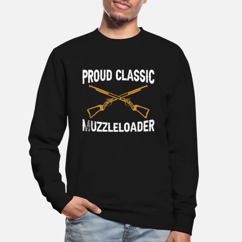 Vorderlader Muzzleloader Muzzle Loading Unisex Pullover