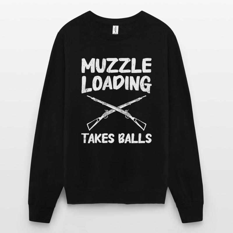 Vorderlader Muzzleloader Muzzle Loading Unisex Pullover