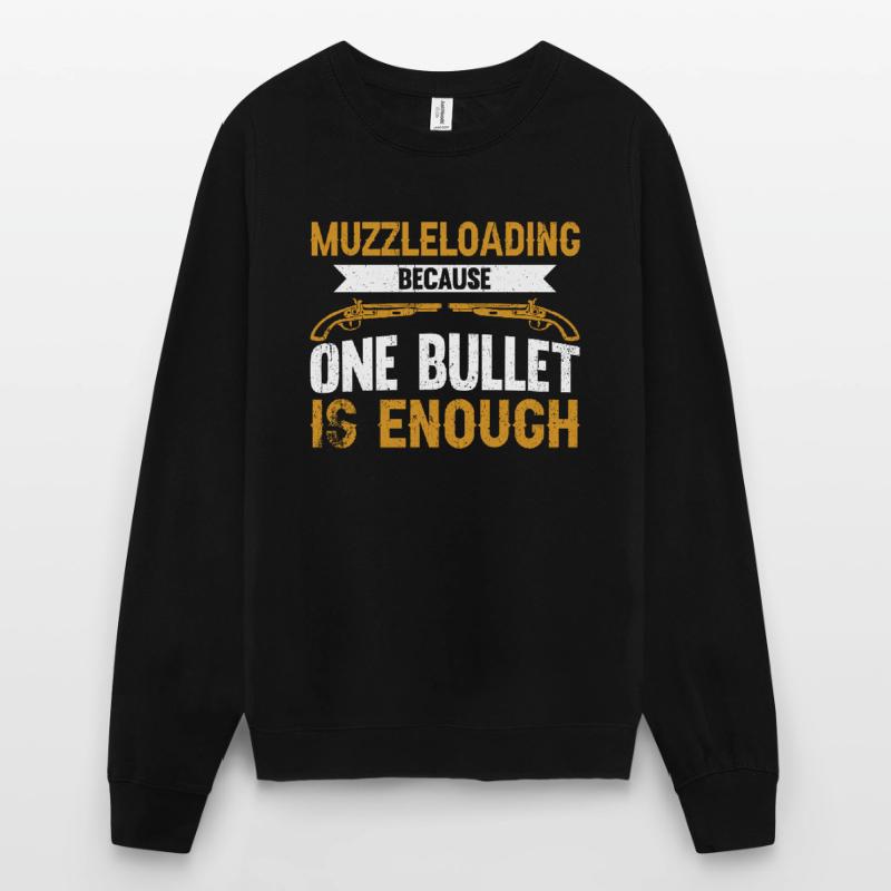 Vorderlader Muzzleloader Muzzle Loading Unisex Pullover