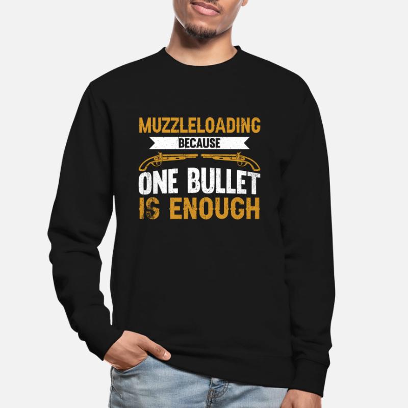Vorderlader Muzzleloader Muzzle Loading Unisex Pullover
