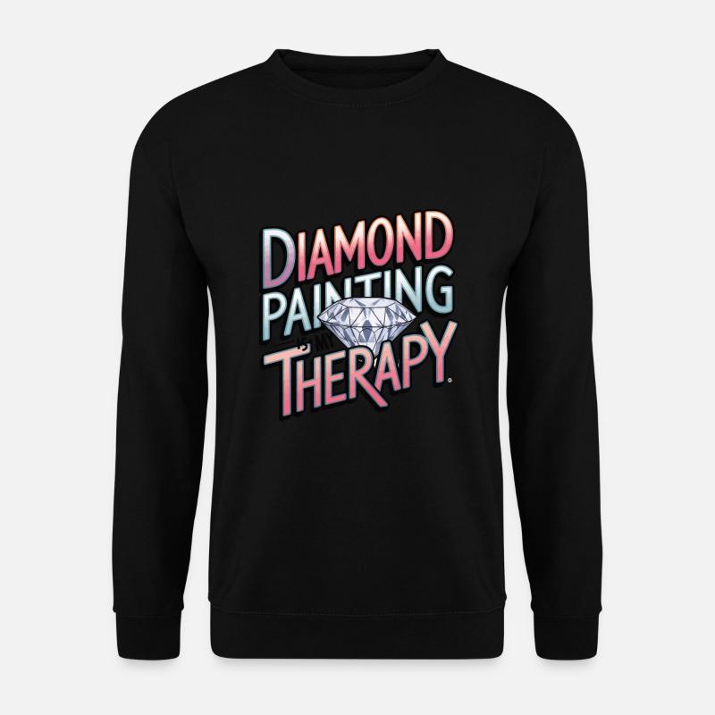 Diamond Painting Diamond Painter - Unisex Sweatshirt - black