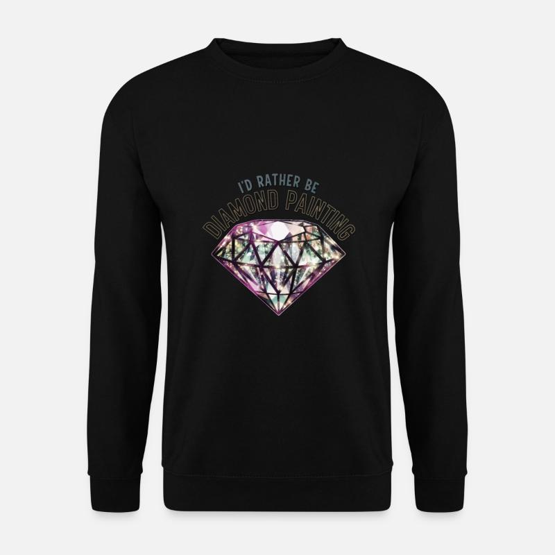 Diamond Painting Diamond Painter - Unisex Sweatshirt - black