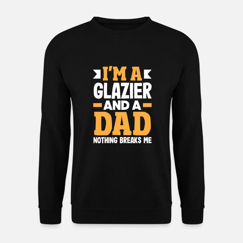 Glaser Geschenk - Unisex Pullover - Schwarz