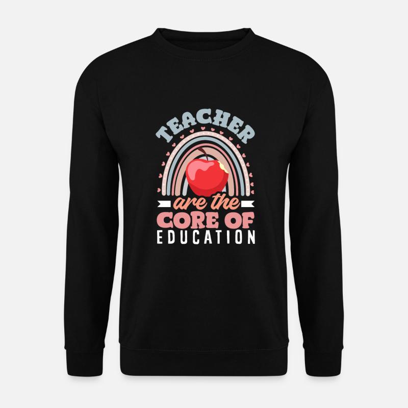 Lustiges Lehrer Lehrerinnen Geschenk - Unisex Pullover - Schwarz