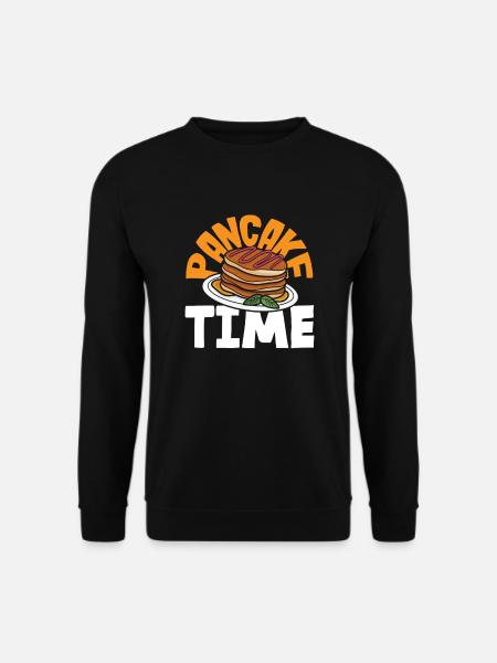 Funny Pancake Lover Gift - Unisex Sweatshirt - black