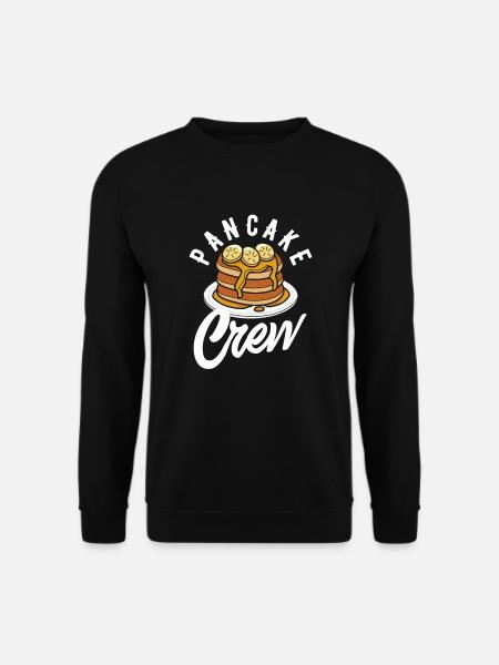Funny Pancake Lover Gift - Unisex Sweatshirt - black