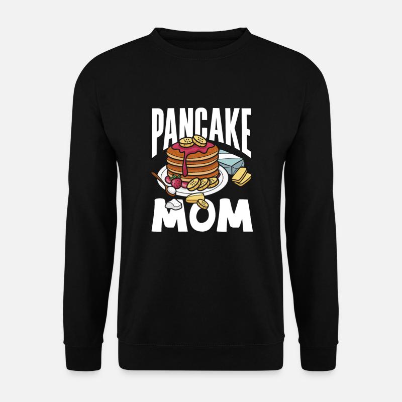 Funny Pancake Lover Gift - Unisex Sweatshirt - black