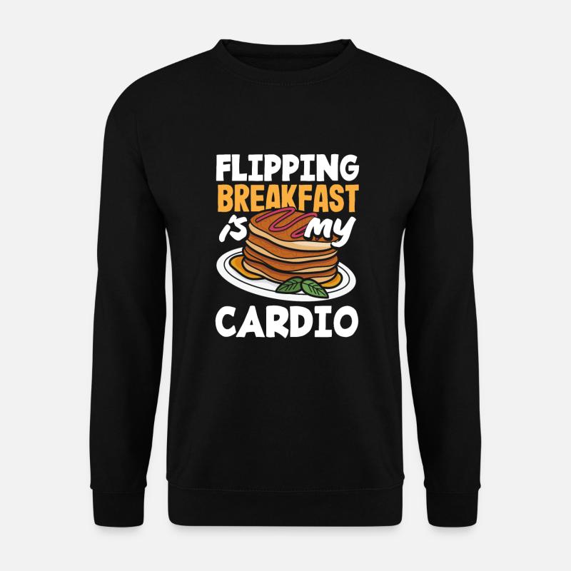 Funny Pancake Lover Gift - Unisex Sweatshirt - black