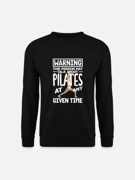 Attention Pilates Anytime Theme - Unisex Sweatshirt - black