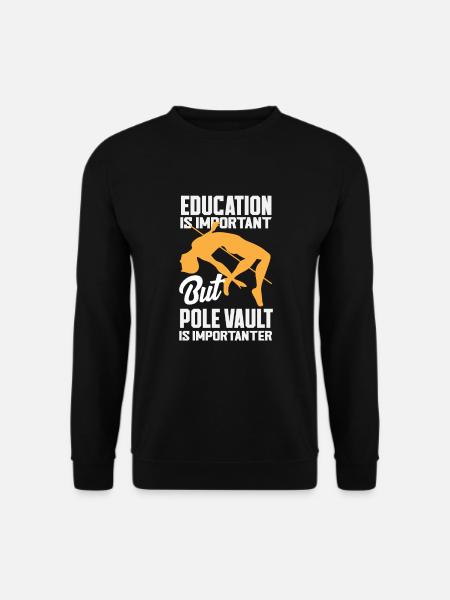Pole vault - Unisex Sweatshirt - black