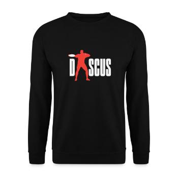 Lancer du disque Athlète Cadeau d’athlète - Sweat-shirt Unisexe - noir - Devant - Alina (178cm) & Michal (187cm)