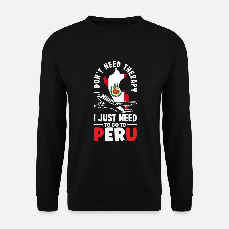 Peru Peruvian Gift - Unisex Sweatshirt - black