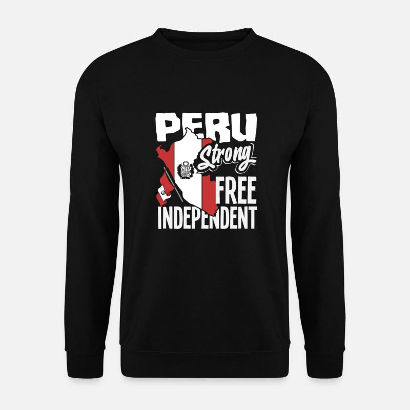 Pérou Cadeau péruvien - Sweat-shirt Unisexe - noir