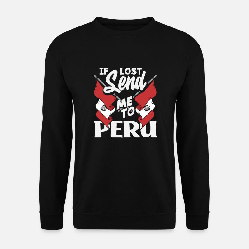 Peru Peruvian Gift - Unisex Sweatshirt - black