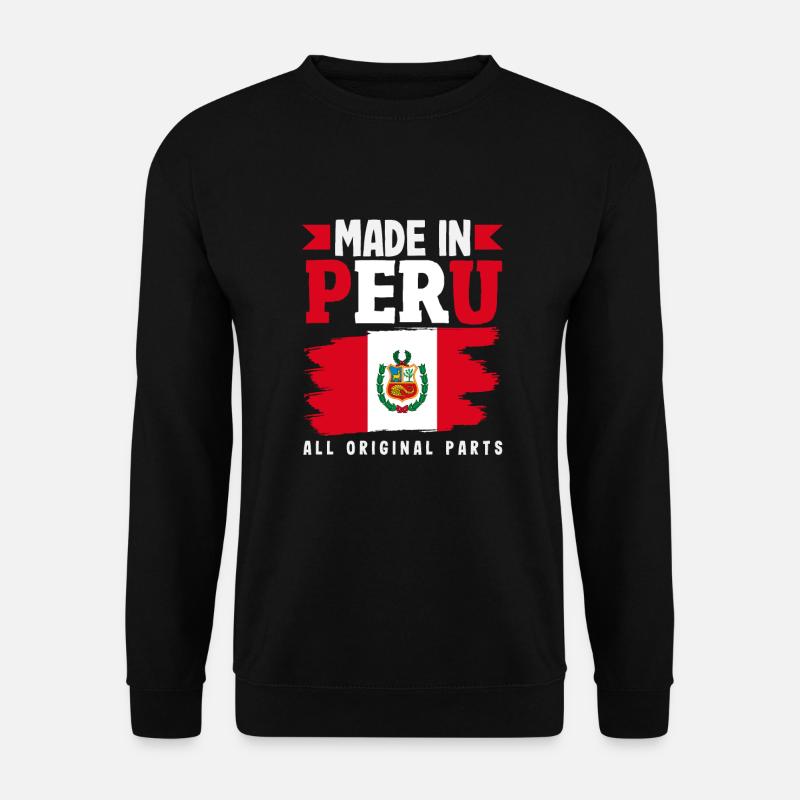 Peru Peruvian Gift - Unisex Sweatshirt - black