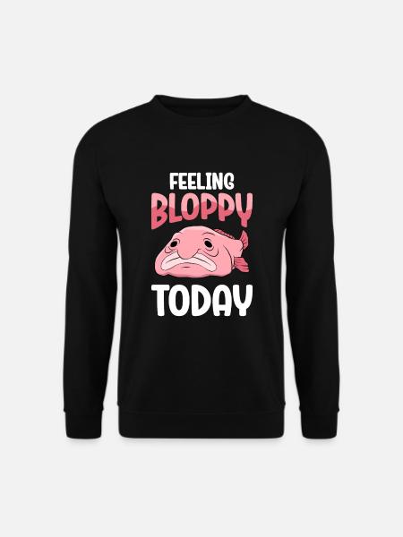 Funny Blobfish Cute Blobfish - Unisex Sweatshirt - black