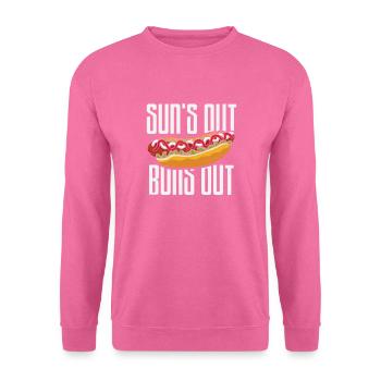 Sonne Schein Hot Dog Spaß - Unisex Pullover - Pink - Vorne