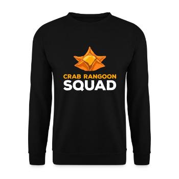 Crab Rangoon Asia Food - Unisex Pullover - Schwarz - Vorne - Alina (178cm) & Michal (187cm)