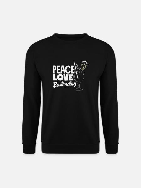 Funny Bartender Saying Bartender Gift - Unisex Sweatshirt - black