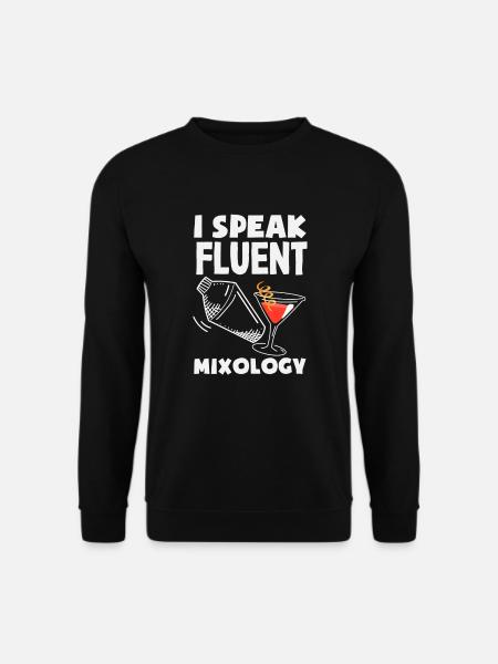 Funny Bartender Saying Bartender Gift - Unisex Sweatshirt - black