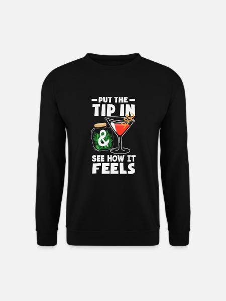 Funny Bartender Saying Bartender Gift - Unisex Sweatshirt - black