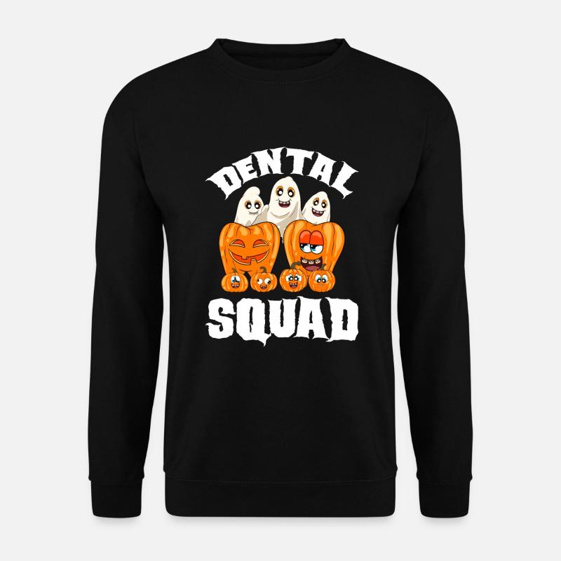 Dentiste Halloween assistant dentaire - Sweat-shirt Unisexe - noir