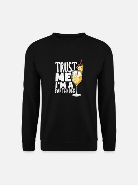 Funny Bartender Saying Bartender Gift - Unisex Sweatshirt - black