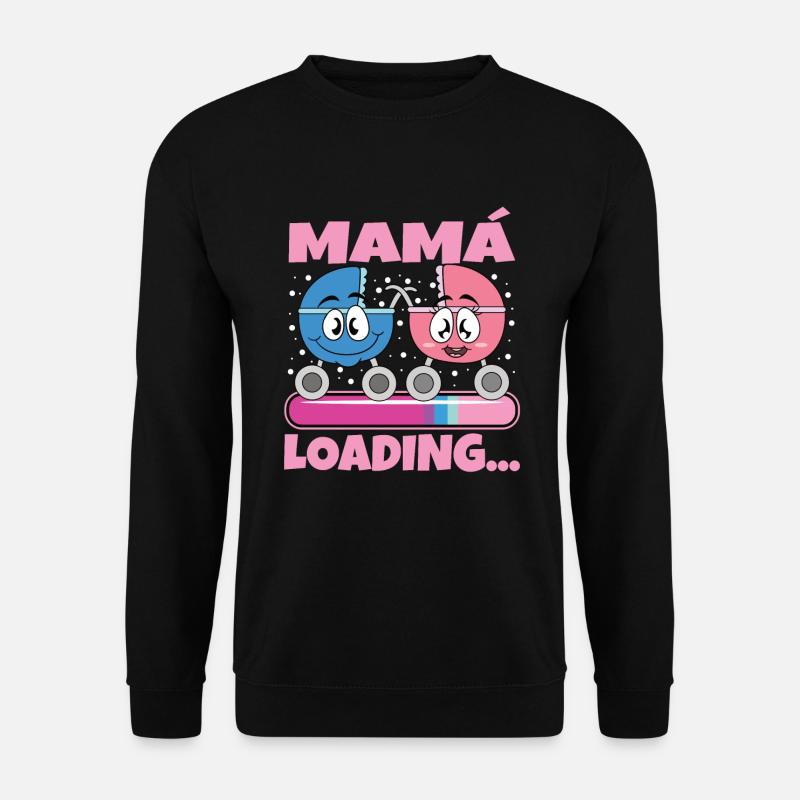 scMama 2024 Werdende Mutter Schwangerschaft - Unisex Pullover - Schwarz