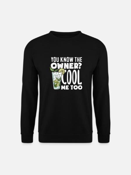 Funny Bartender Saying Bartender Gift - Unisex Sweatshirt - black